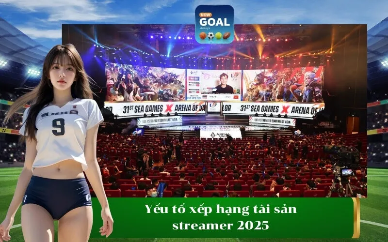 Yếu tố xếp hạng tài sản streamer 2025